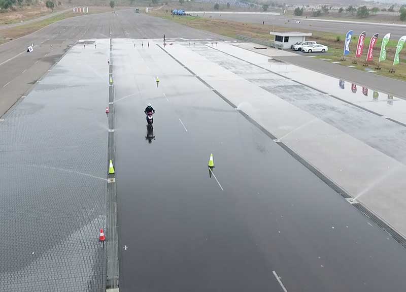 PTGT proving ground wet road test