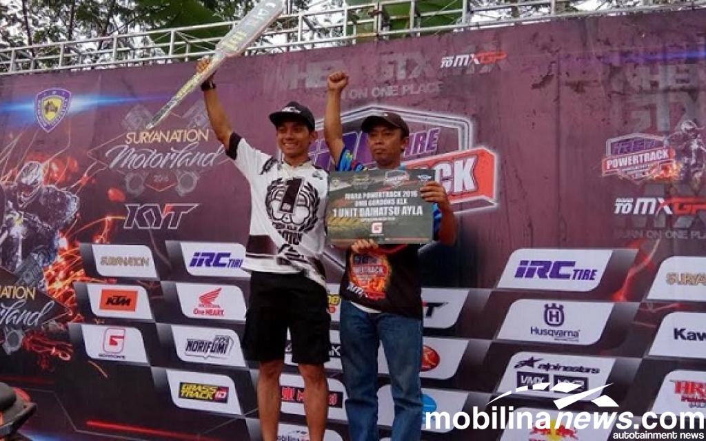 Powertrack Salatiga : Rizky HK Juara Umum Dapat KTM Duke, Akbar Taufan Boyong Daihatsu Ayla
