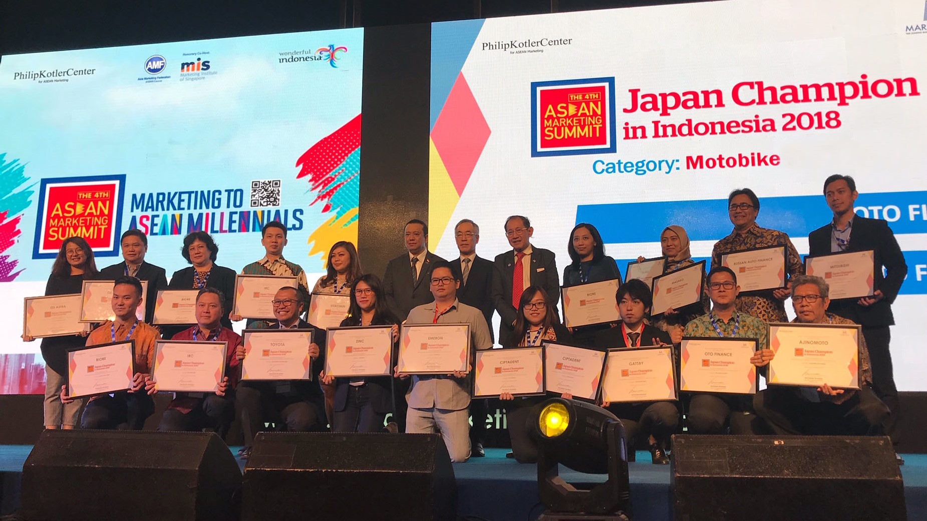 Double Winner untuk IRC di ASEAN Marketing Summit 2018