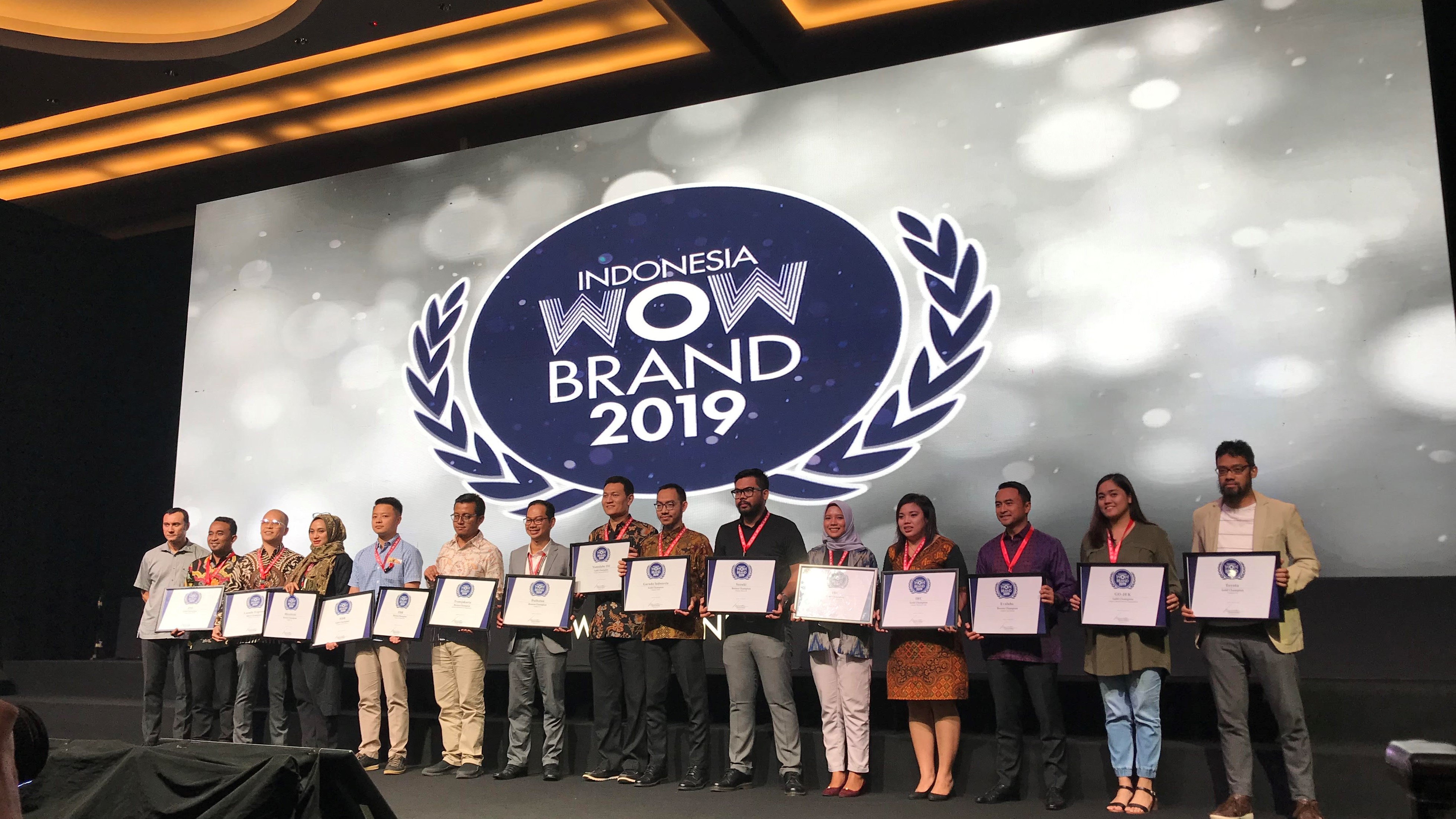 IRC Berhasil Meraih Double Gold Champion WOW Brand Award 2019 