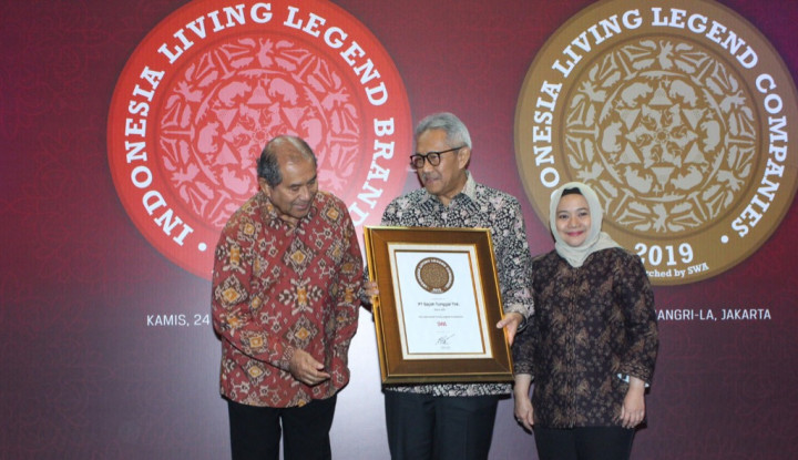  Gajah Tunggal Berhasil Meraih "Indonesia Living Legend Company 2019"