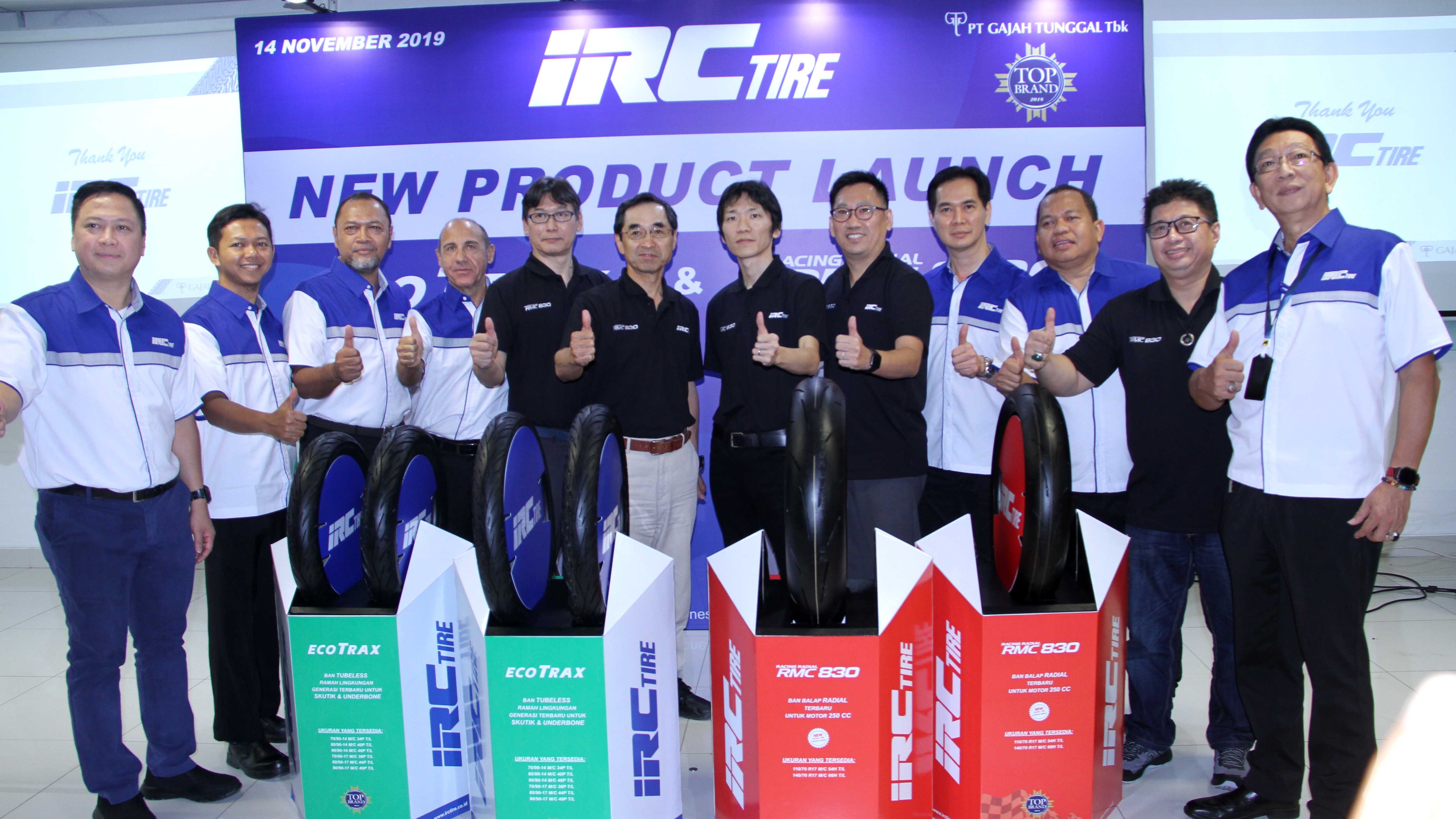 IRC Kenalkan Eco-Tire dan Radial-Tire Terbaru
