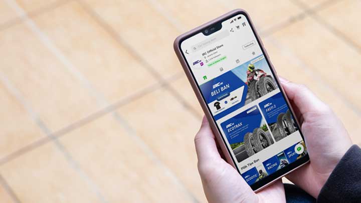 Dapatkan Ban IRC Tire di Berbagai E-Commerce