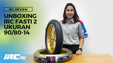 Unboxing IRC Fasti 2 Ukuran 90/80-14 Khusus Motor Matic