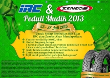 IRC dan Zeneos Peduli Mudik 2013